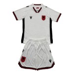 Günstige Fußballtrikots Albanien Kinder Auswärtstrikot 2025-26 Kurzarm